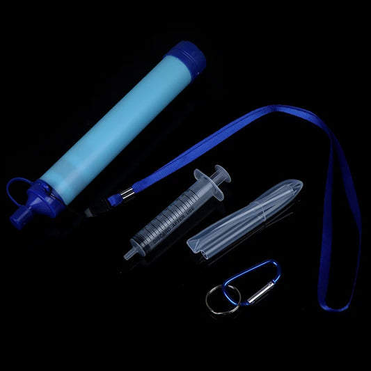 Portable Water Purifier: Your Ultimate Outdoor Survival Filter, Water Filter for Giardia Prevention, Hepatitis Prevention, Clean Drinking Water While Camping
