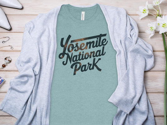 Camping Gift Shirt, Camping Gift ShirtVintage Yosemite National Park T-Shirt, Nature Travel Tee, Adventure Aesthetic, Unisex Graphic Shirt