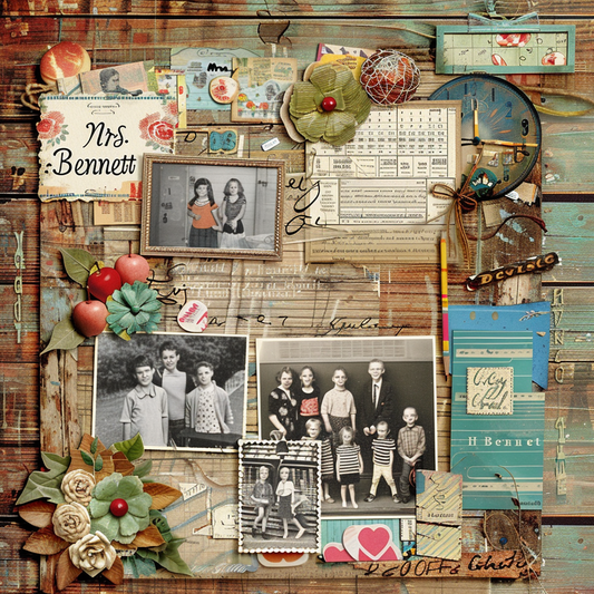 Scrapbook Style Clipboard